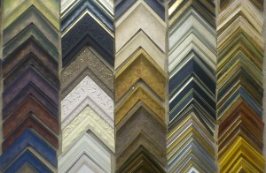 Bespoke Framing Chevron Samples Picture Framing
