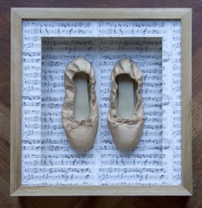 Framed Ballet Slippers