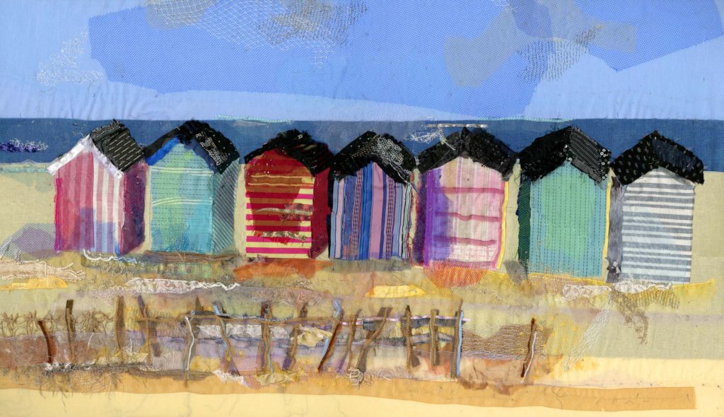 Beach Huts - Barbara Shaw