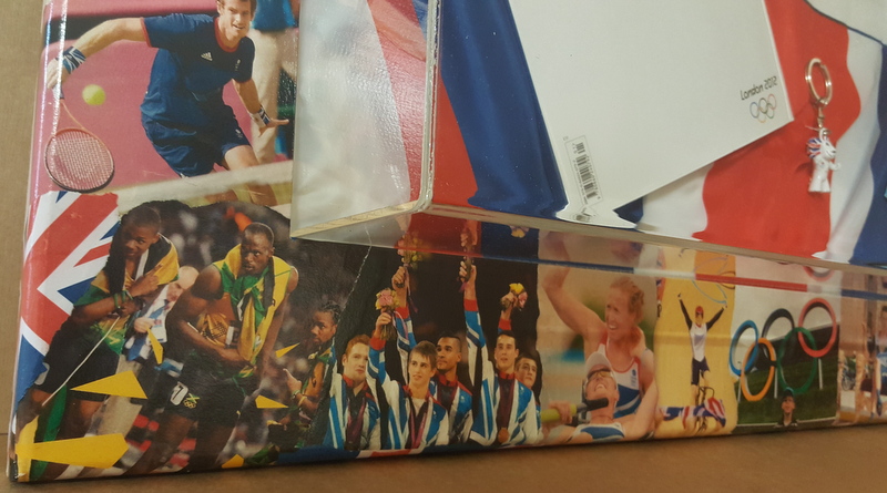 2012 Olympic Memorabilia Framed
